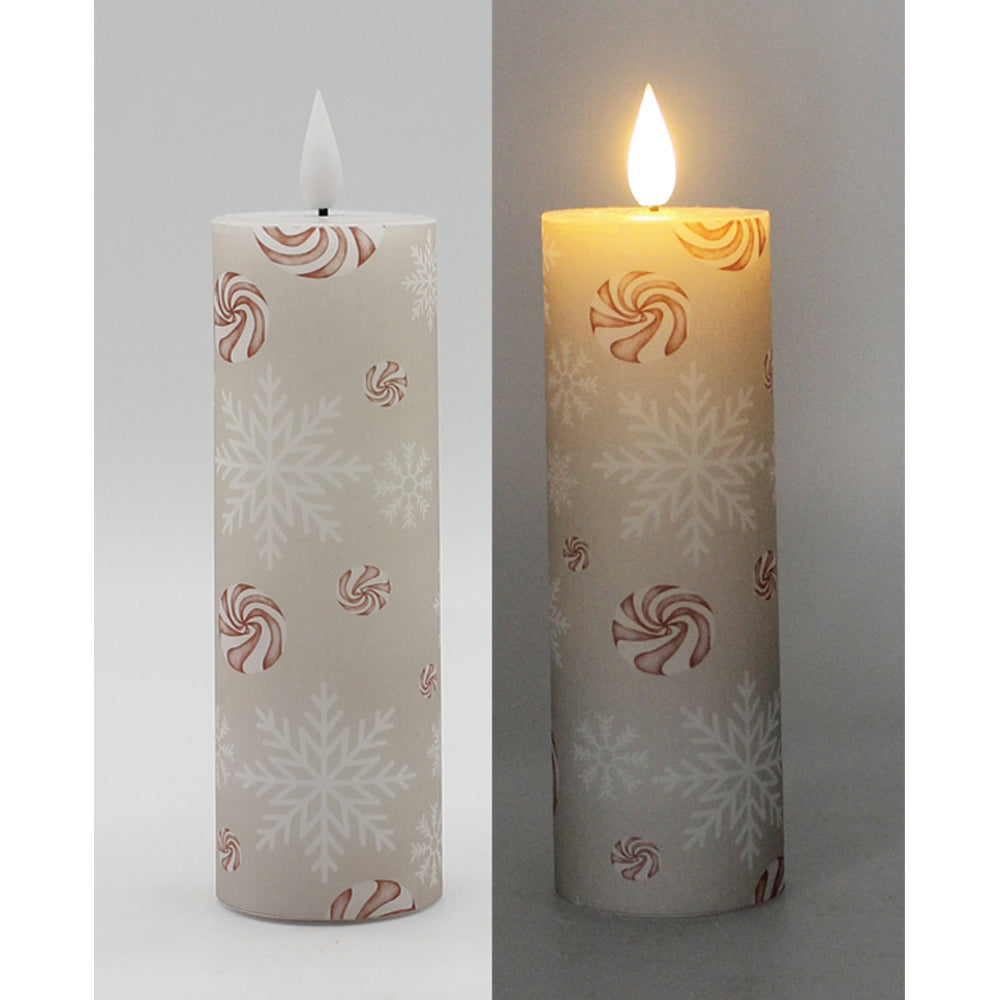 LXS43031 - 6 inch Hot Cocoa LED Votive Candle