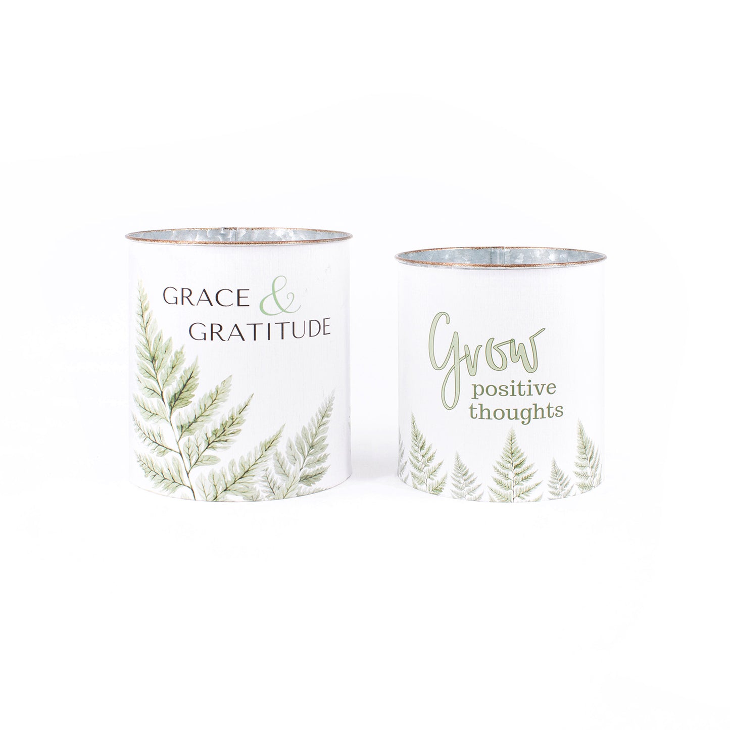 MAF41071-2S - Set of 2 Simply Sage Buckets