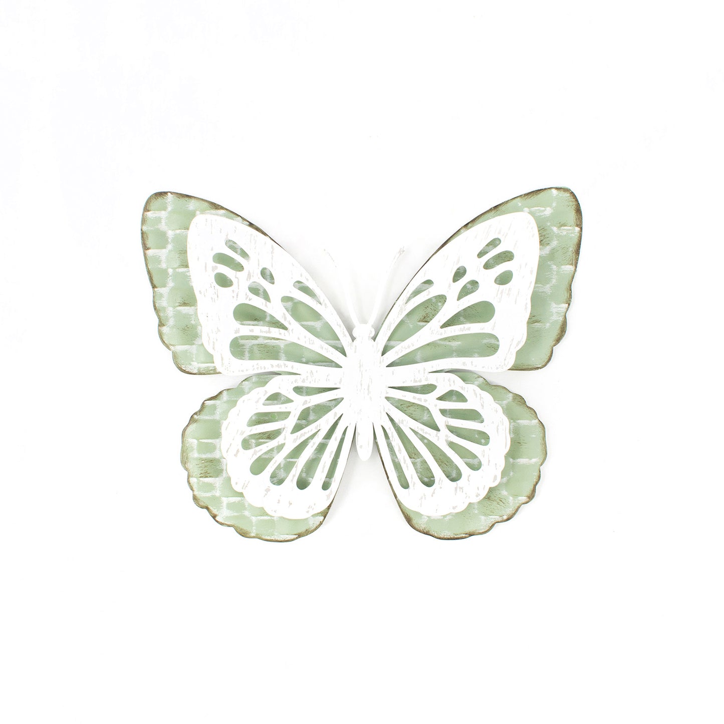 MAF41107 - Small Sage Metal Butterfly