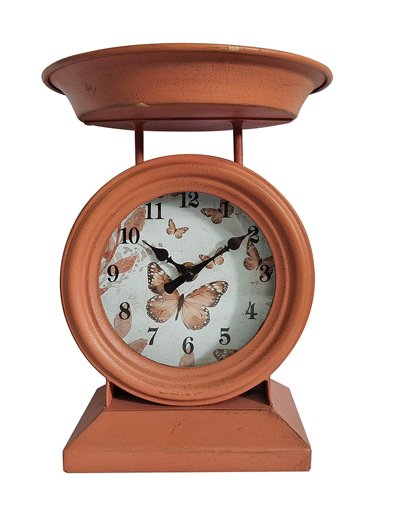 MAF41932 - Apricot Breeze Scale Clock