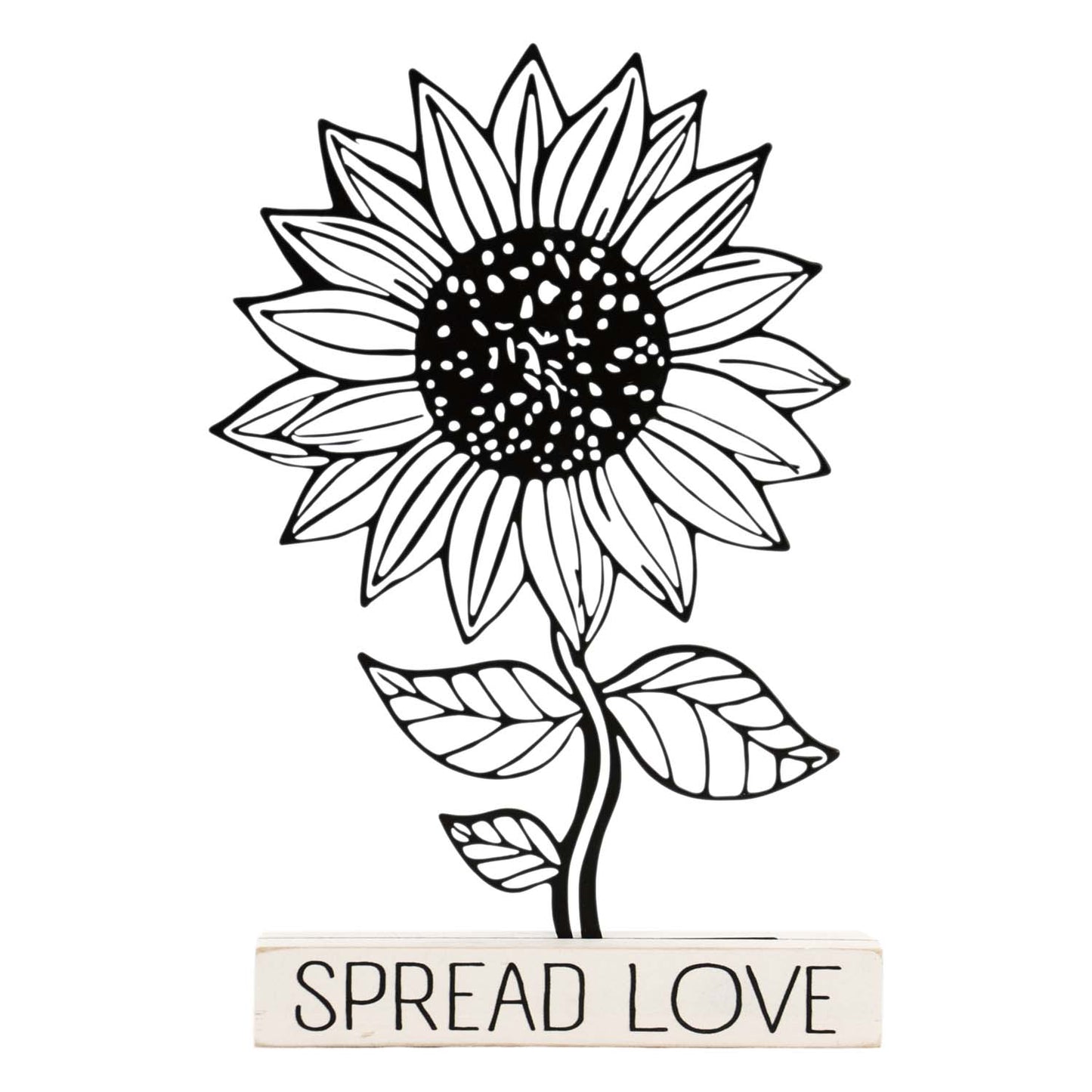 MAF57697 - Metal Sunflower on Stand