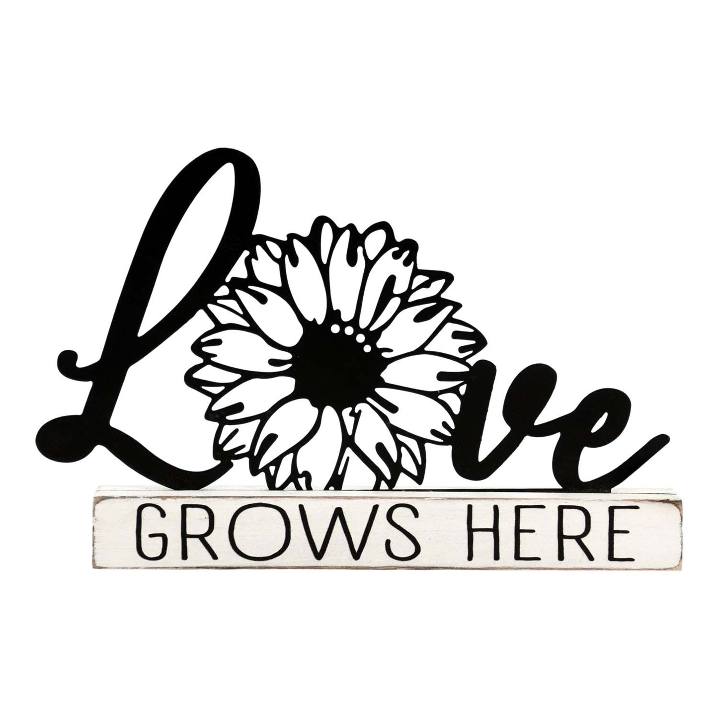 MAF57698 - Metal Love Grows Here on Stand