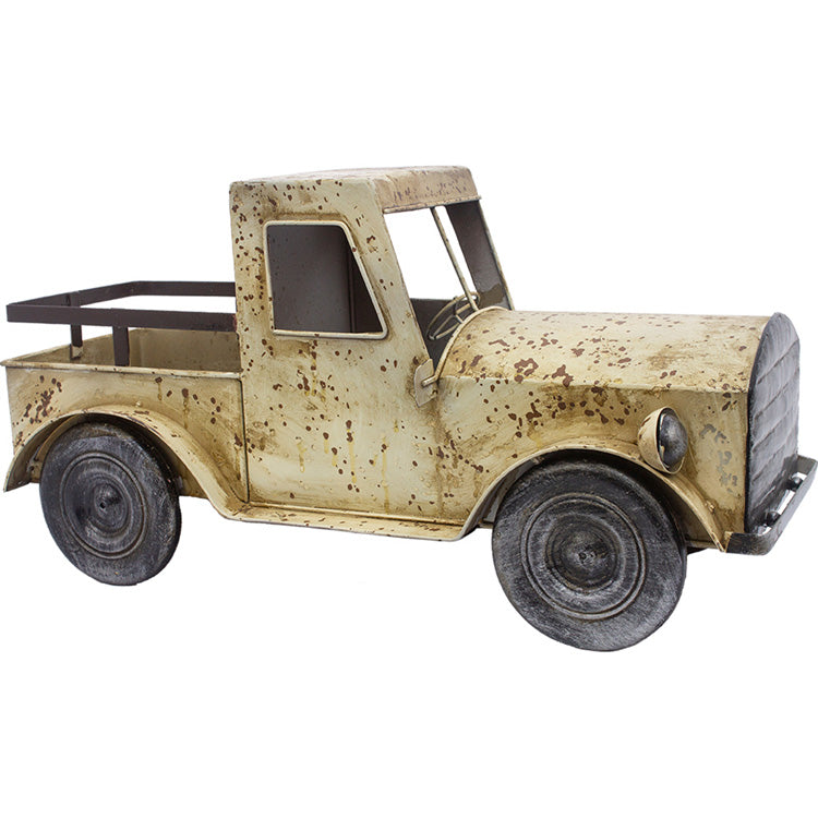 MAF94353B - Rusty Cream Metal Truck