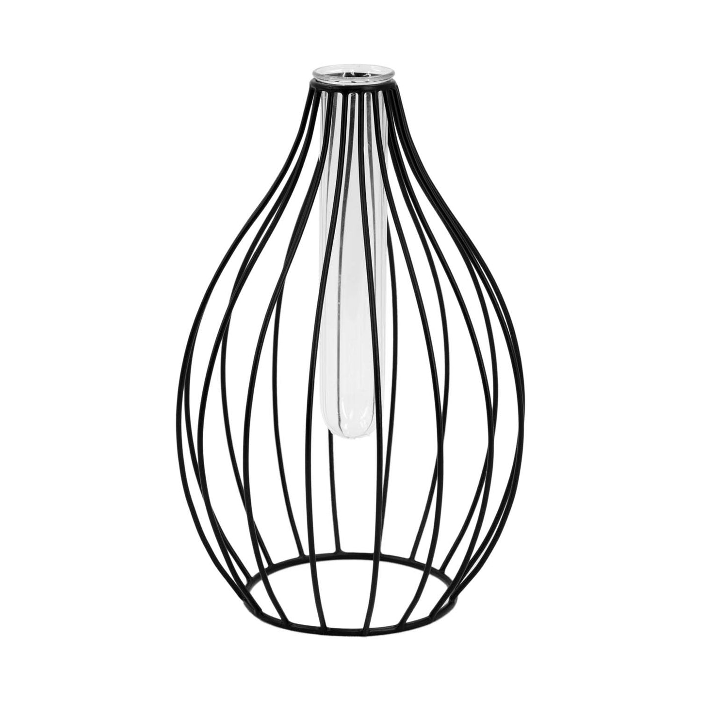 MAI57548 - Wire Bulbous Stem Vase