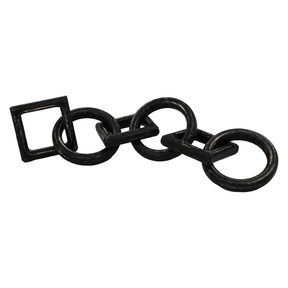MFF42864 - Black Circle and Square Chain Garland