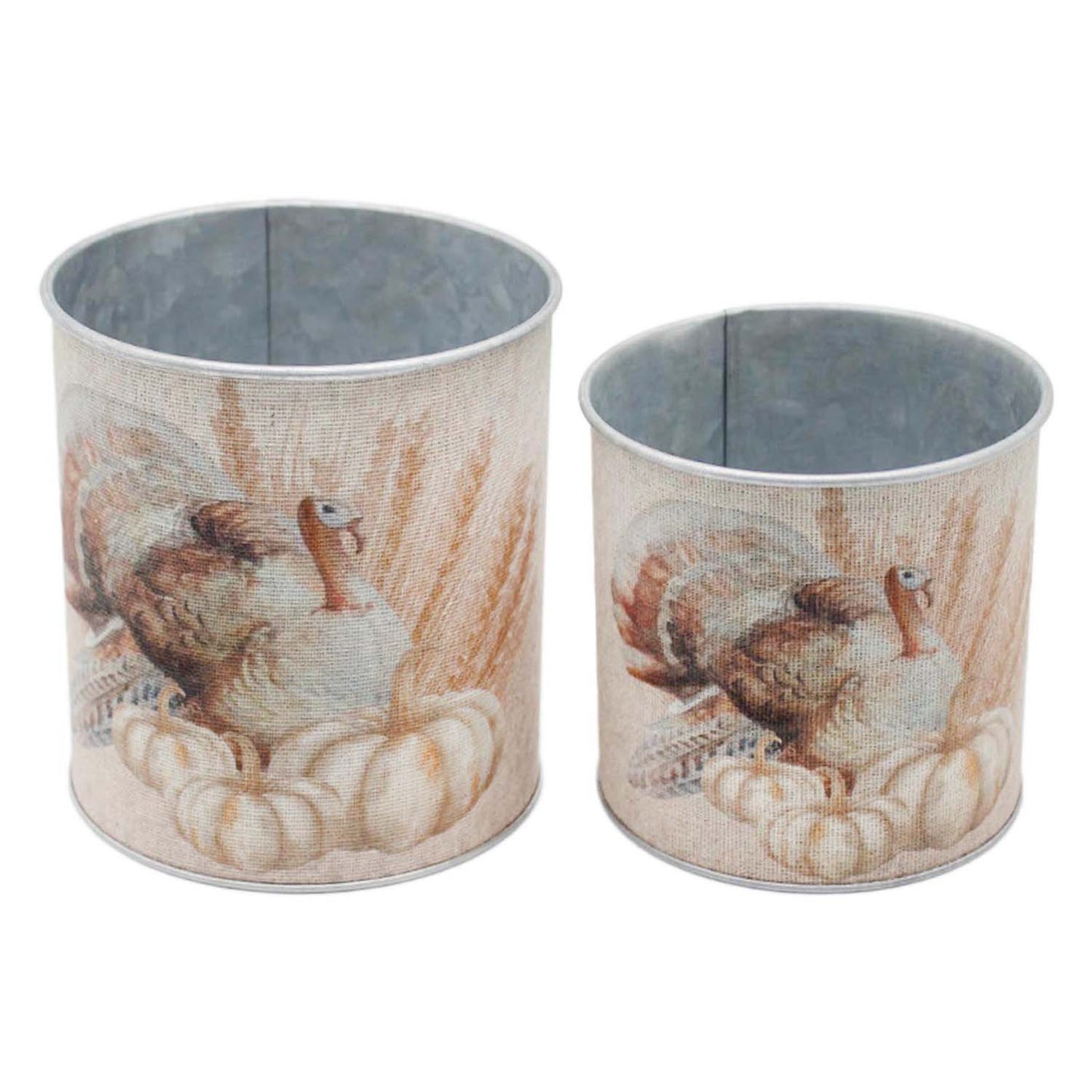 MFF58032-2S - Set of 2 Thanksgiving Mini Buckets