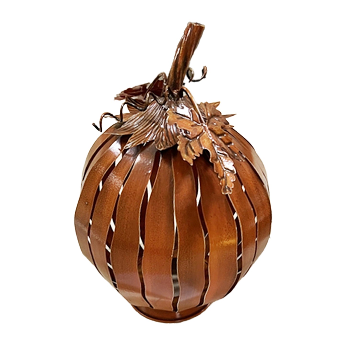MFF58839 - Orange Metal Pumpkin