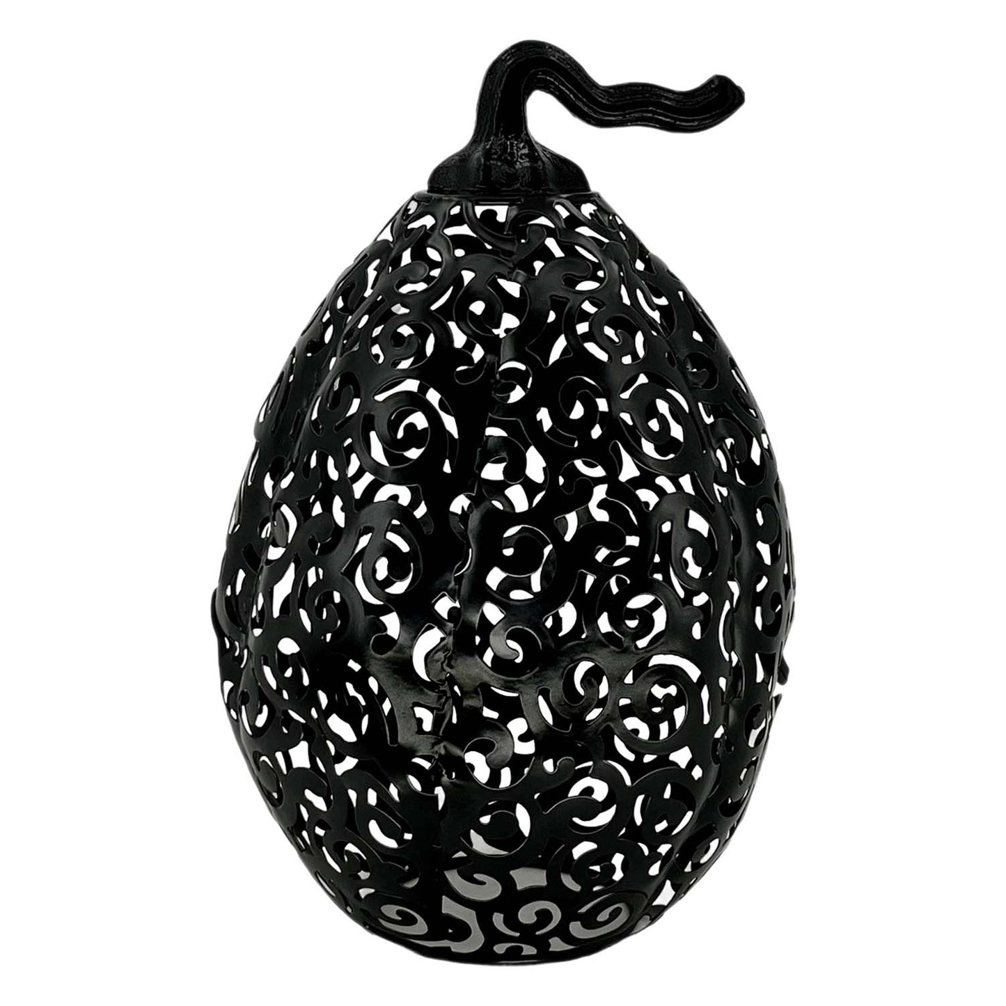 MFF58854-L - Large Black Pumpkin with Cutouts
