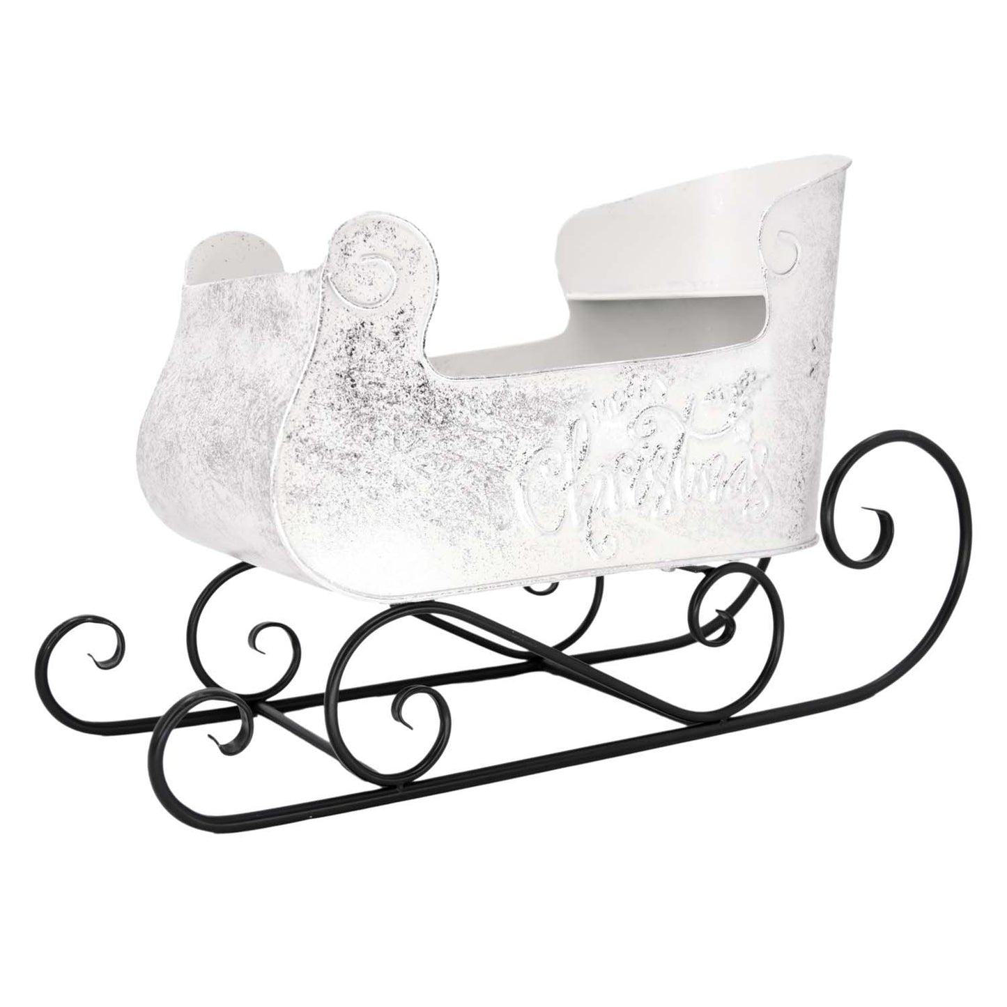 MXF59511 - Silver Snowflake Sleigh