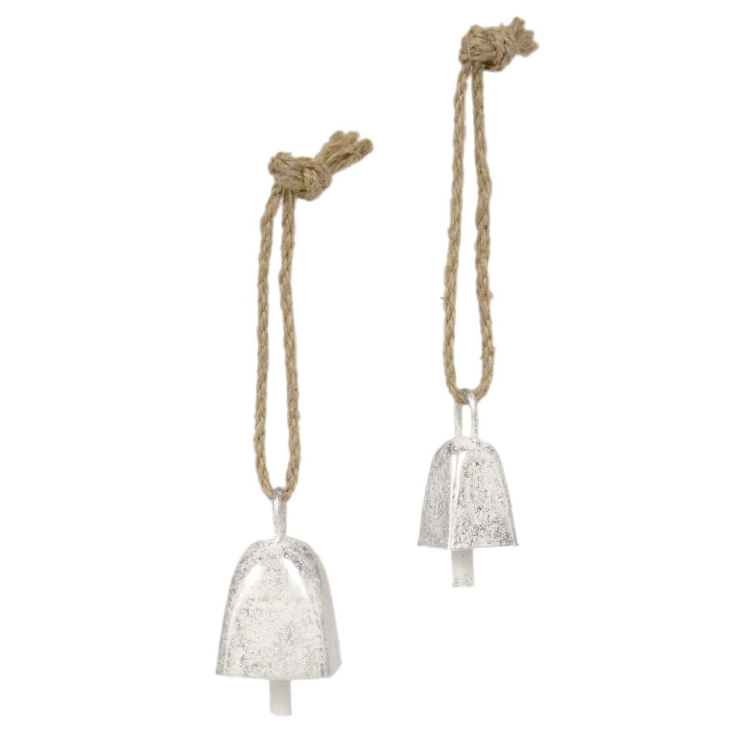 MXF59513-2S - Set of 2 Little Silver Bells
