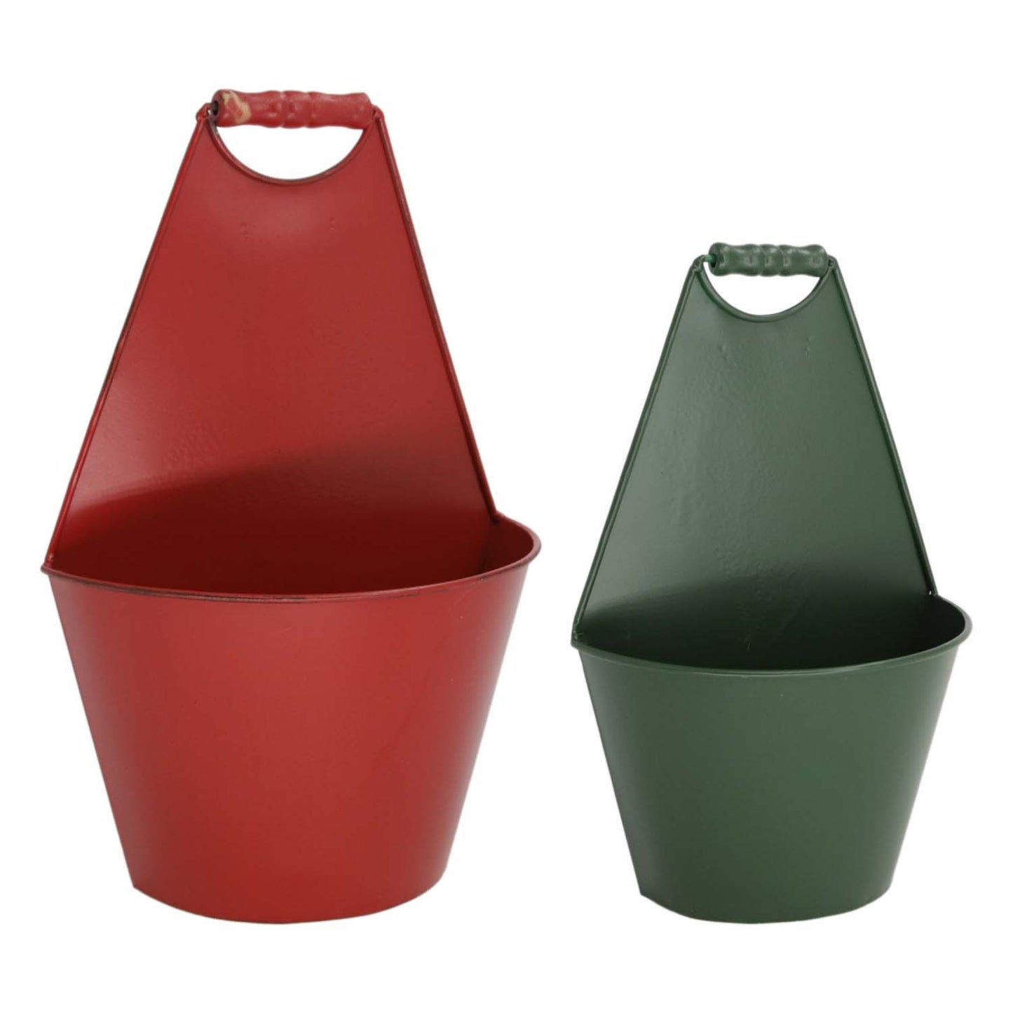 MXF59730-2S - Set of 2 Red and Green Wall Pockets
