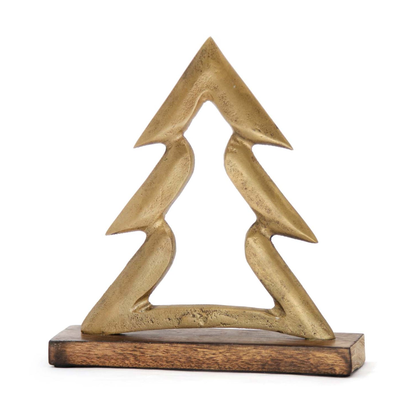 MXI59522-MD - Medium Antique Brass Tree on Stand