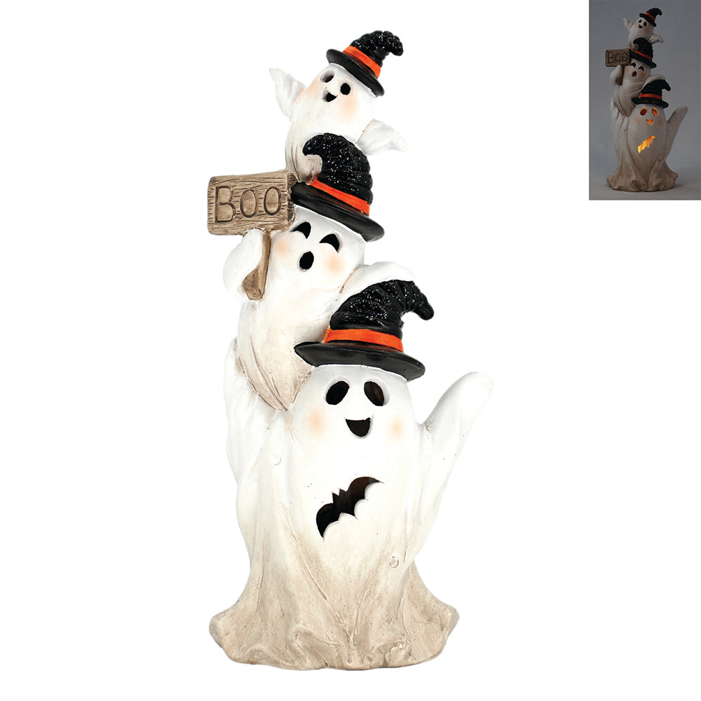 RFF42794 - Lighted Resin Ghost Stack