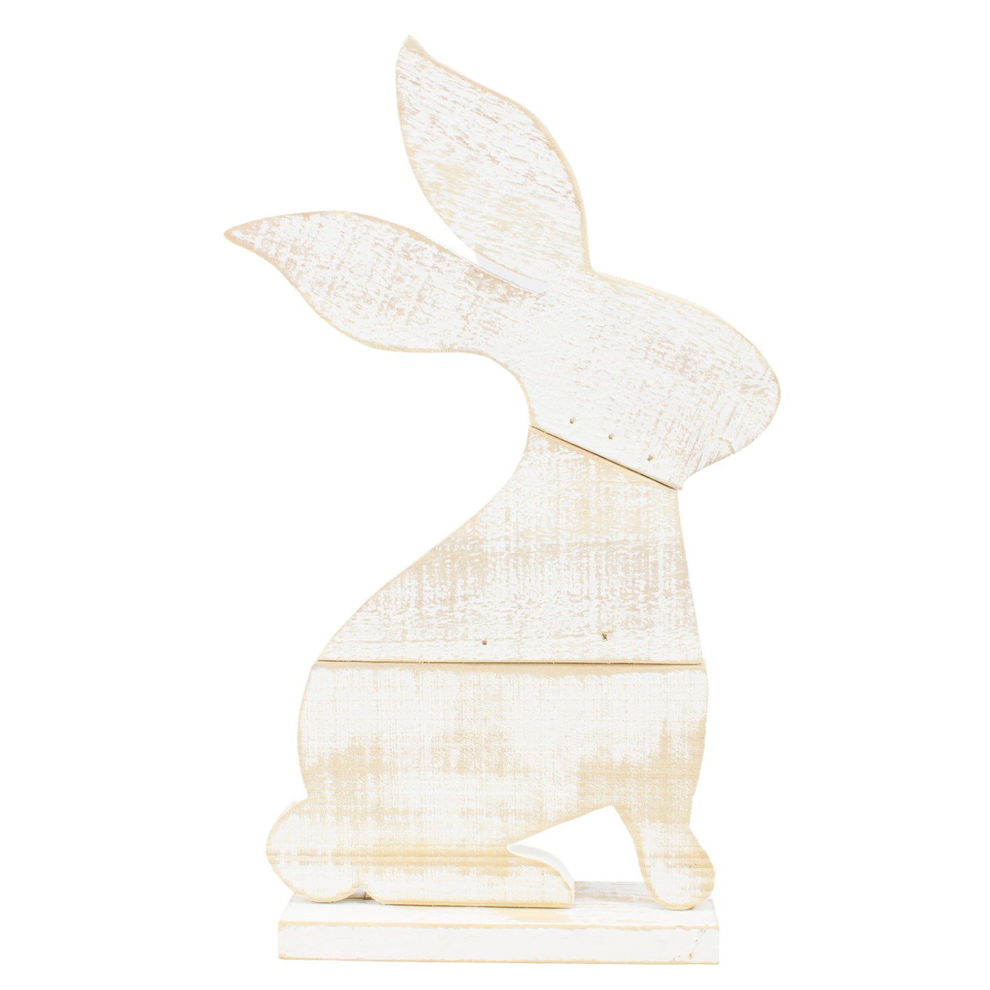 WAF41162 - Large Whitewashed Bunny Stand