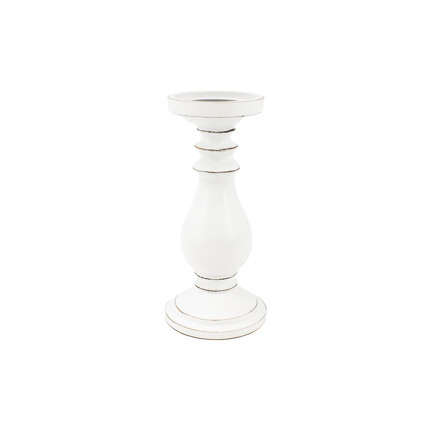 WAI41556 - Medium Mango Candlestick White