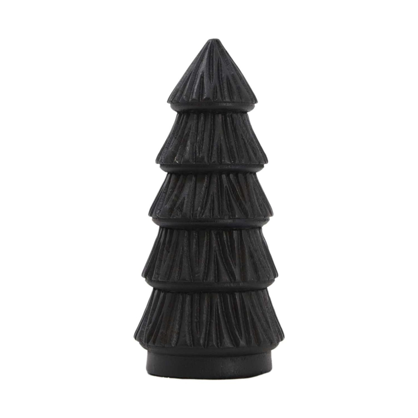 WXI59525-MD - Medium Black Tiered Tree