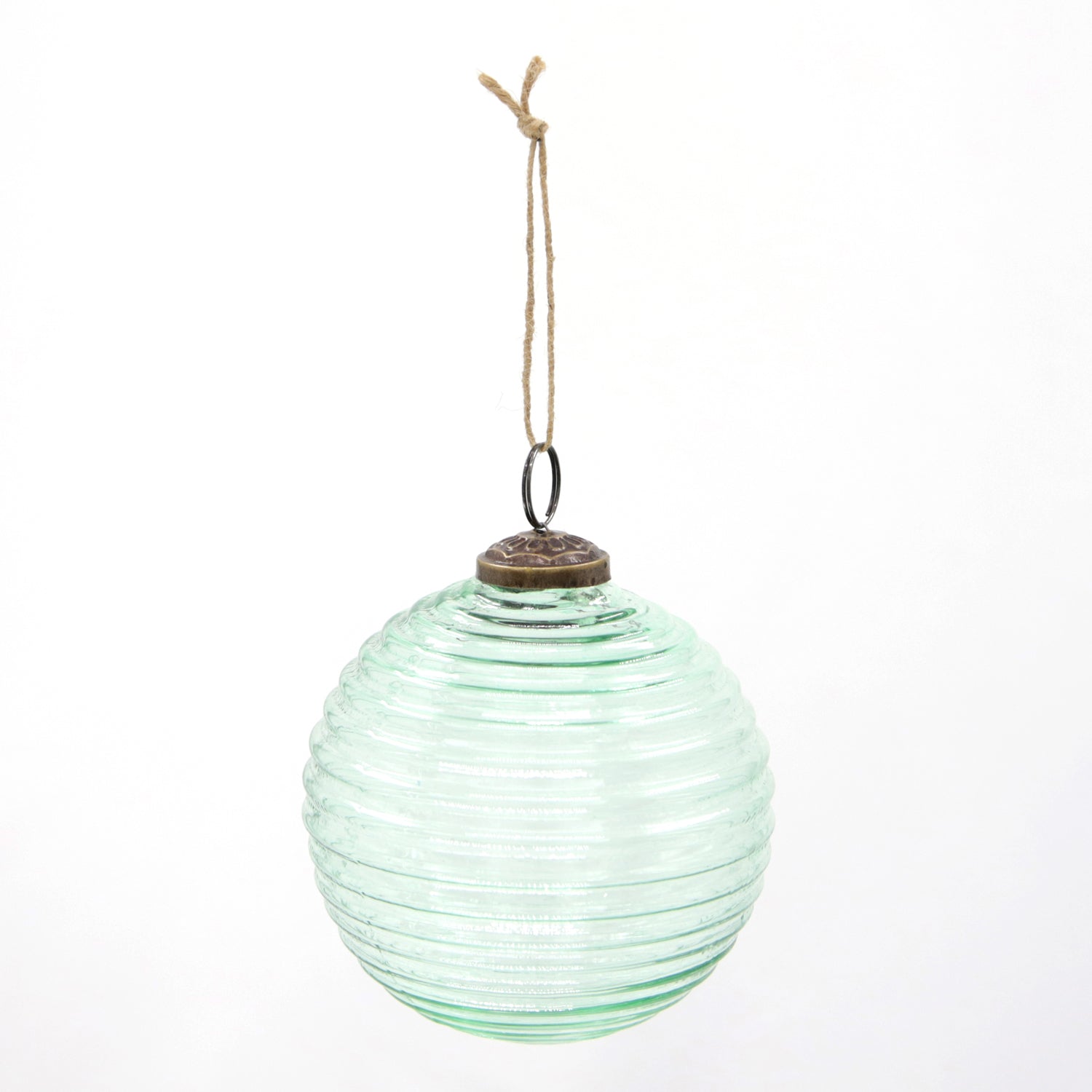25GXI926 - Green Glass Ornament