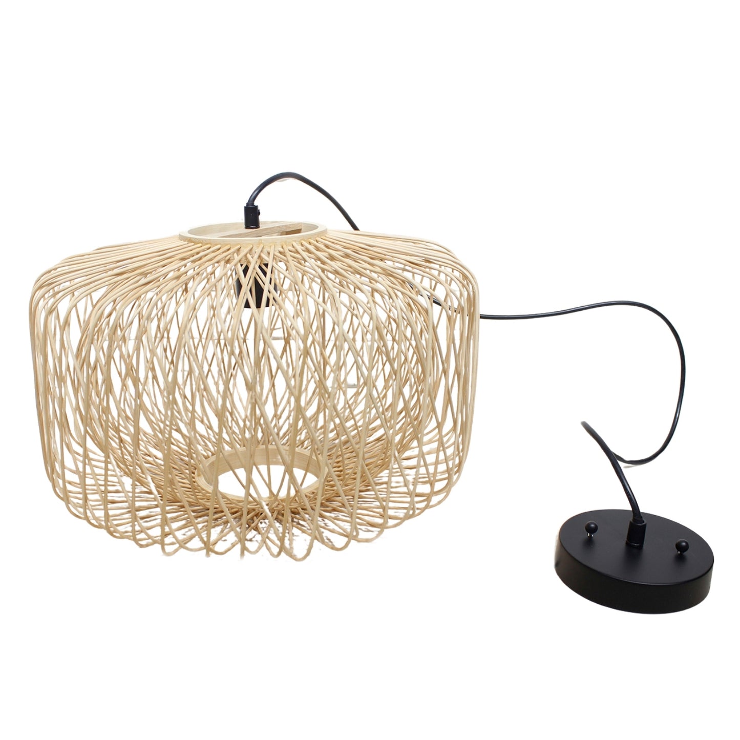 25LAF036 - Java Jute Ceiling Lamp