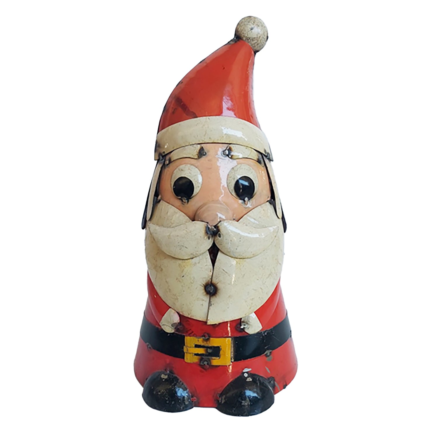 25MXI569 - "Leif" Recycled Metal Vintage Santa
