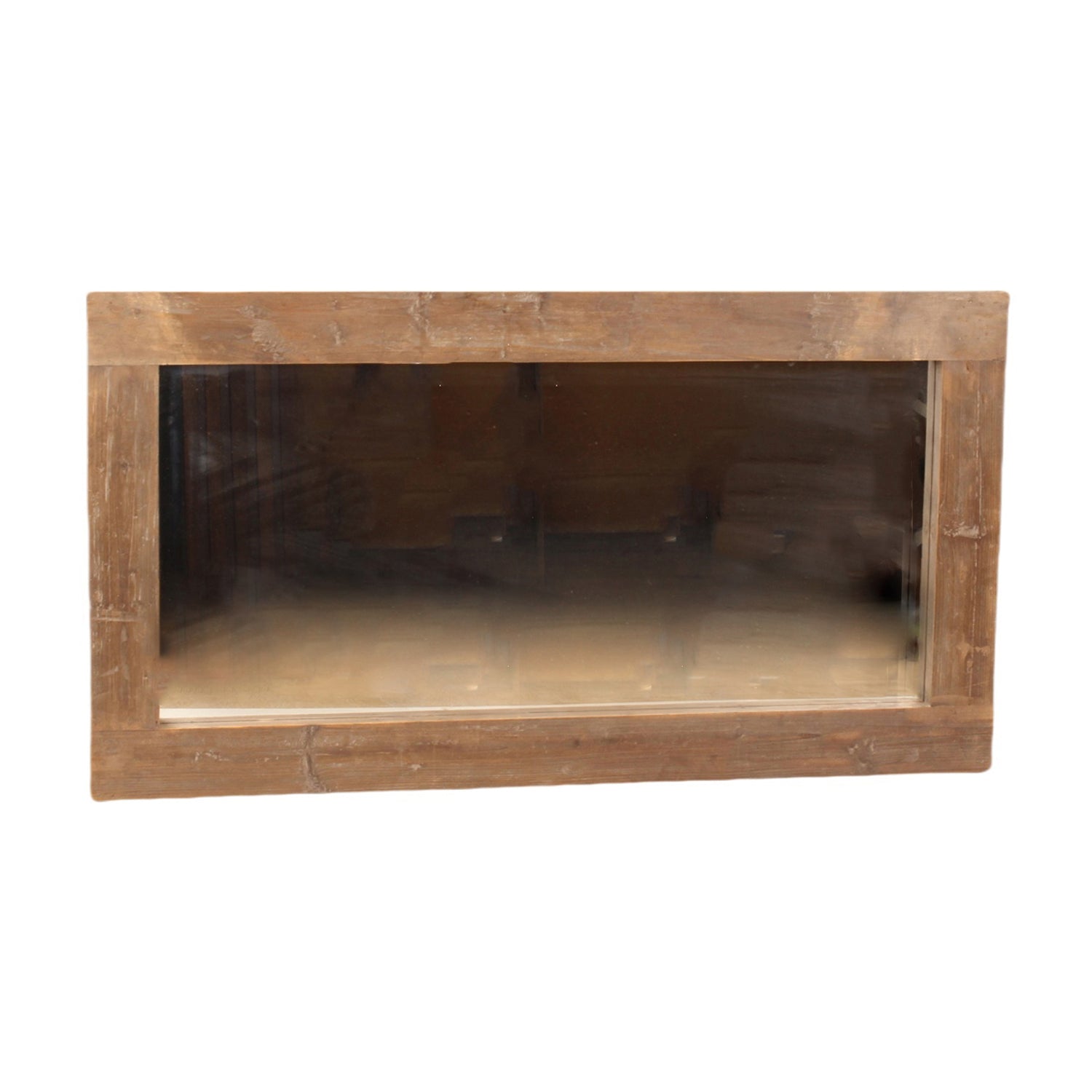 25WAF155 - Rustic Rectangular Mirror