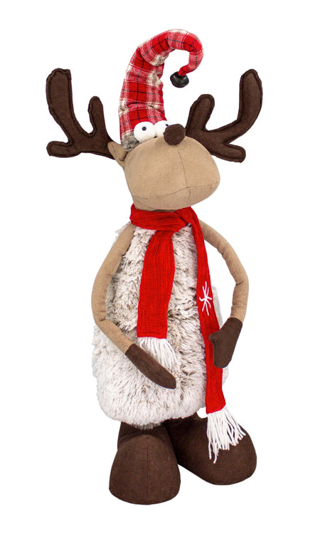 DXF26936 - Max (Tall Red Scarf Moose) 