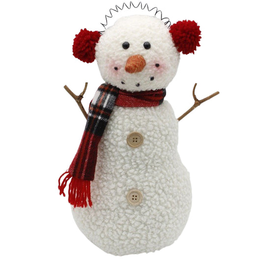 DXF39004 - Wooly Snowman with Earmuffs 