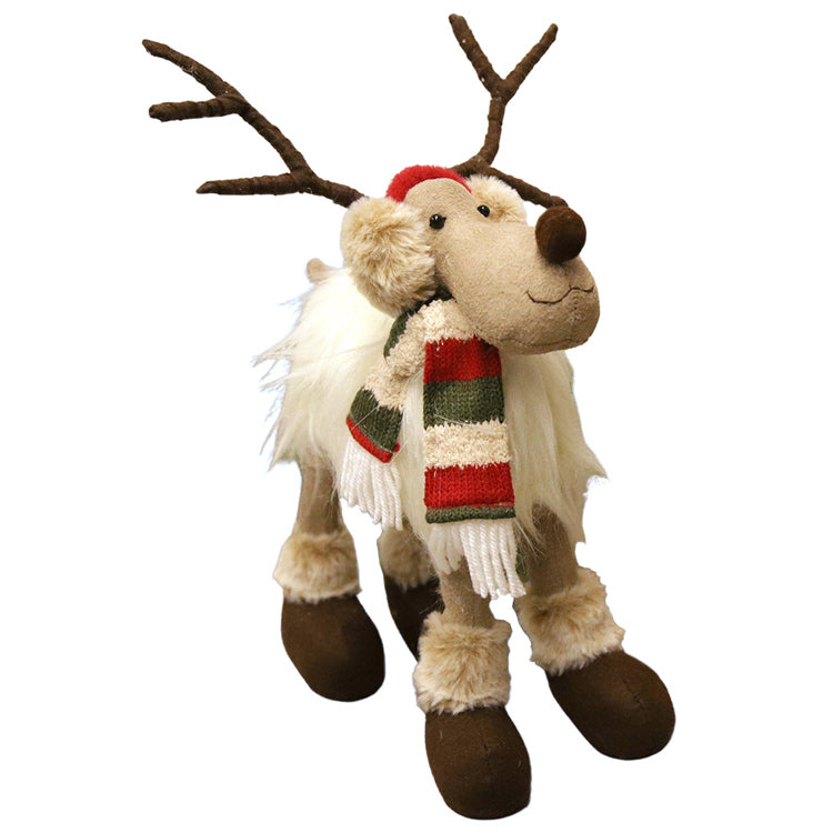 DXF39915 - Wooly (Wooly Moose with Gray and Red Scarf) 