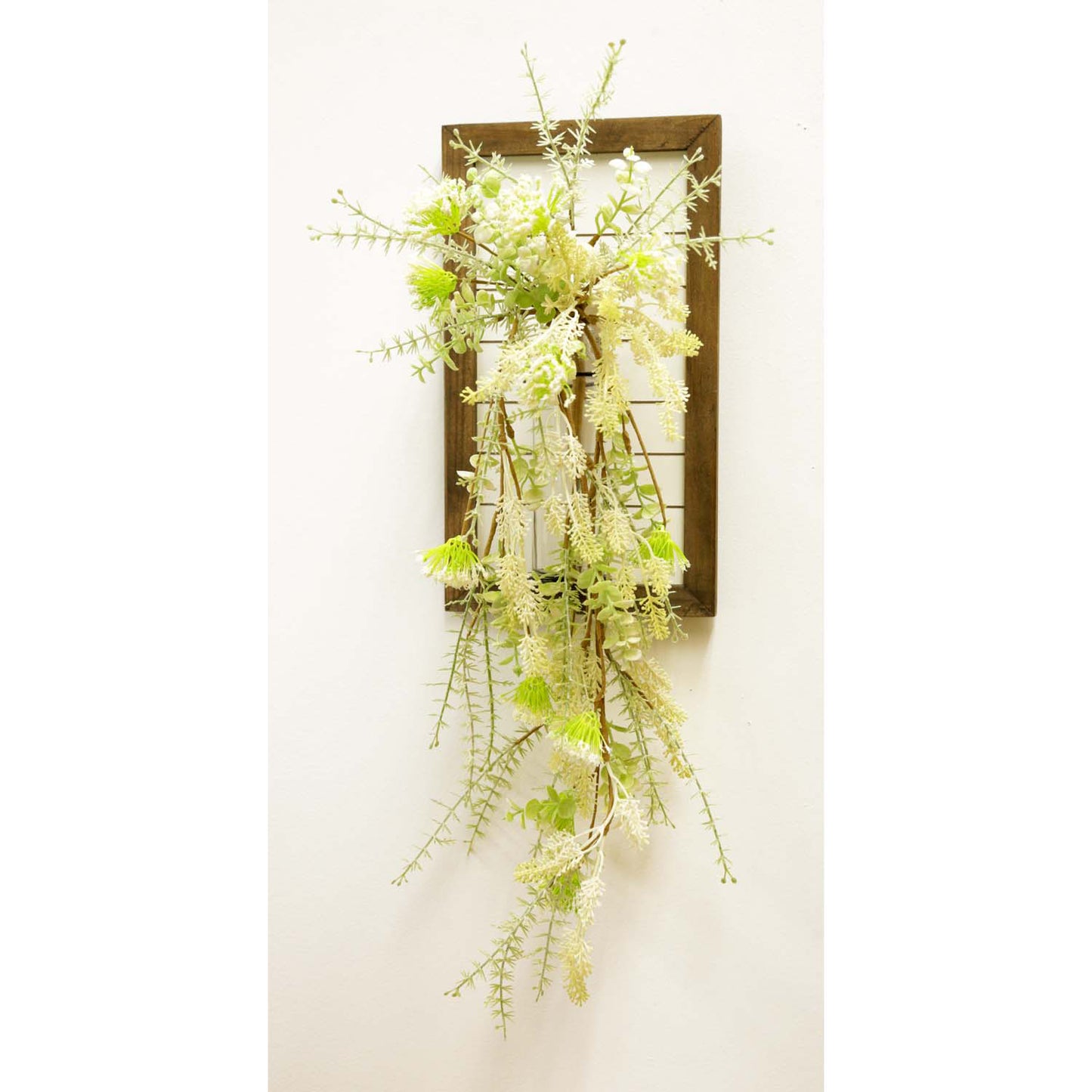 FAQ57614-DG - Green Flower and Fern Dripping Garland