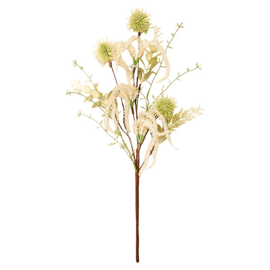 FAQ57798B - Light Green and Yellow Pom Pom Pick
