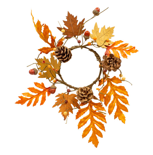 FFQ13675CL - Maple and Oak Candle Ring 