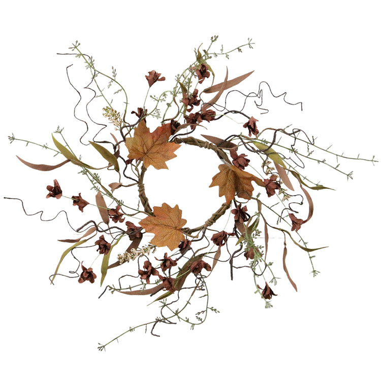 FFQ38752CL - Maple and Crossvine Candle Ring 