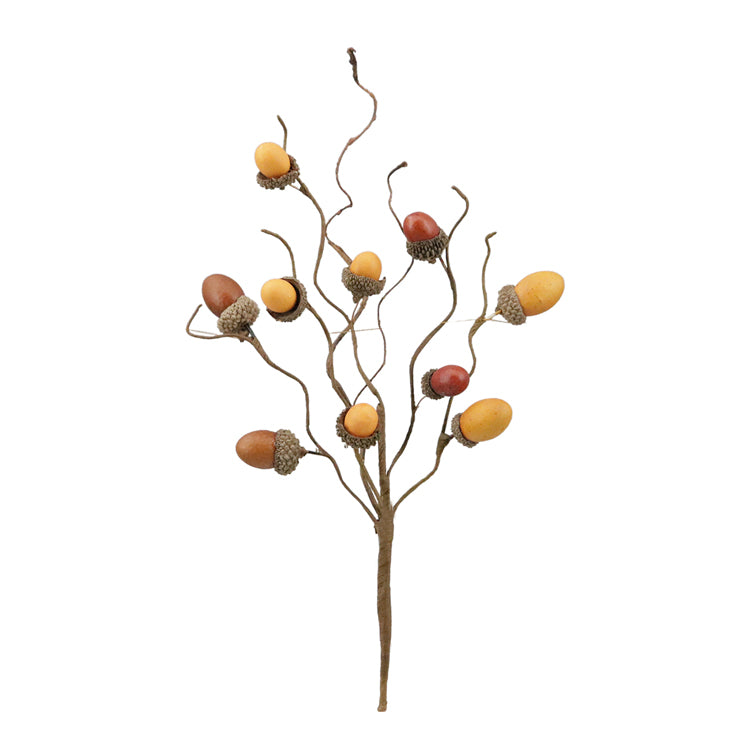 FFQ38808B-12 - Yellow and Orange Acorn Pick 