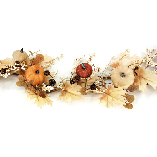 FFQ42846G - Maple and Pumpkins Garland