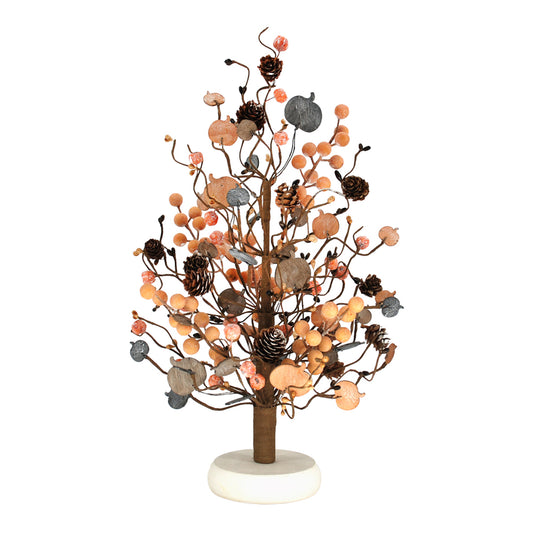 FFQ42967-T-17 - 17 inch Pinecone and Pumpkin Tree