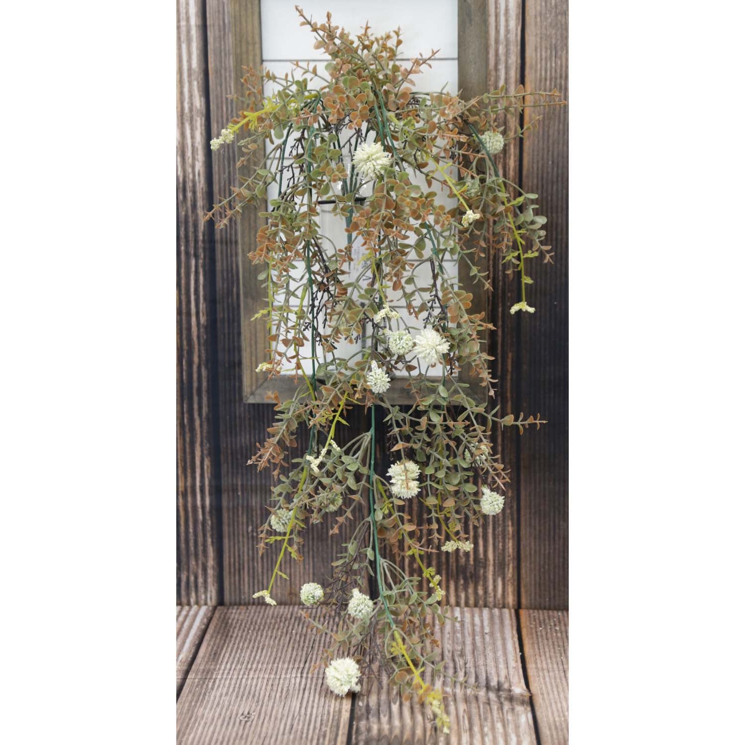 FFQ58871-DG - Cream Pincushion Dripping Garland
