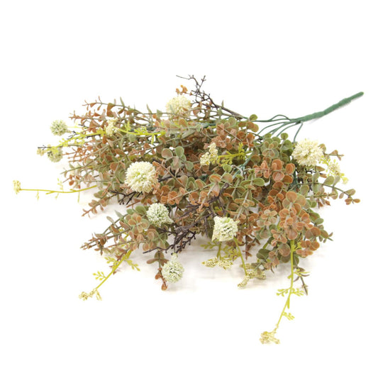 FFQ58871B-18 - 18 inch Cream Pincushion Pick