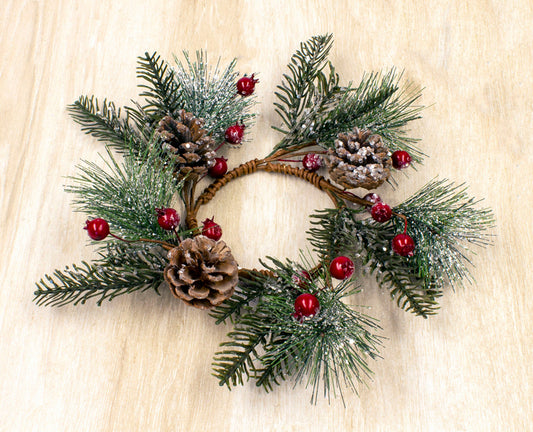 FXQ26704CL - Winter Delight Candle Ring 