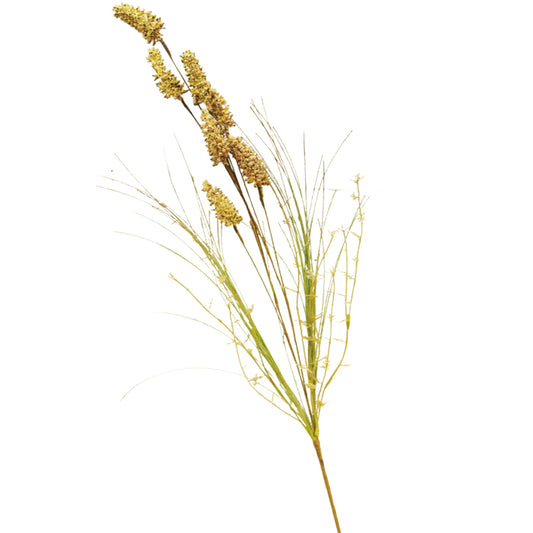FXQ39875B - Yellow Bunchflower Pick 