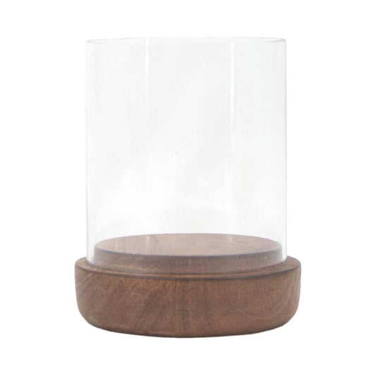GXI59968-MD - Medium Dark Mango Hurricane Glass