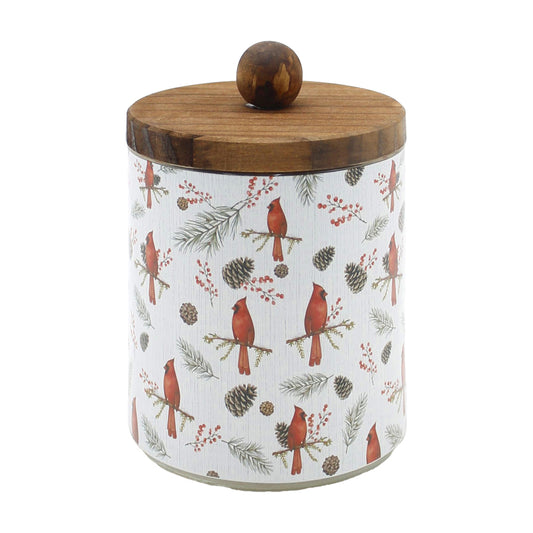 GXS43038 - Mini Cardinal Glass Jar