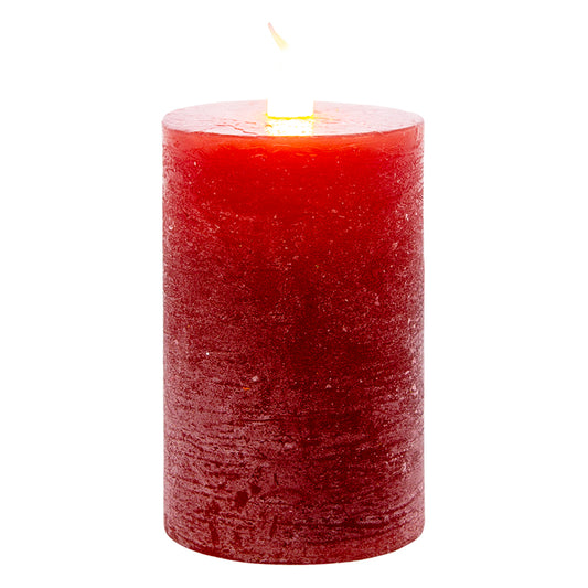 LAS11036T - Medium Red Votive LED 