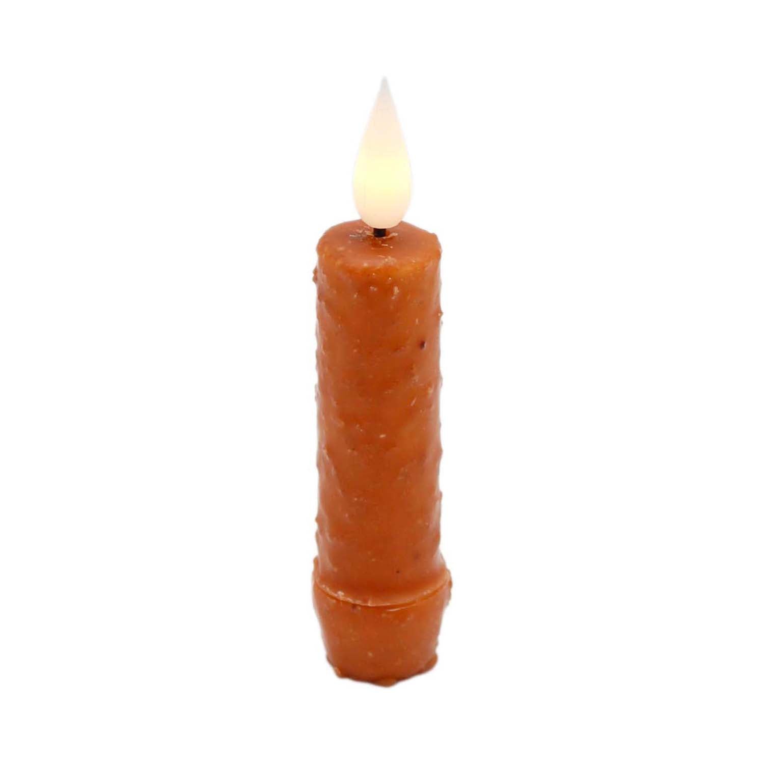 LFS58192T - 4 inch Orange Simple LED Taper