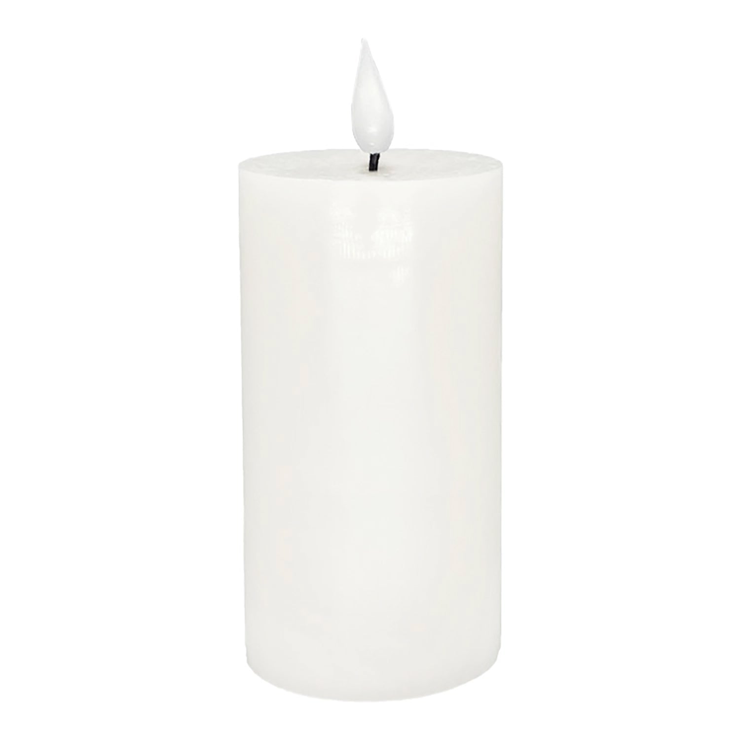 LXS13406T - Small White Realistic Votive LED Candle 
