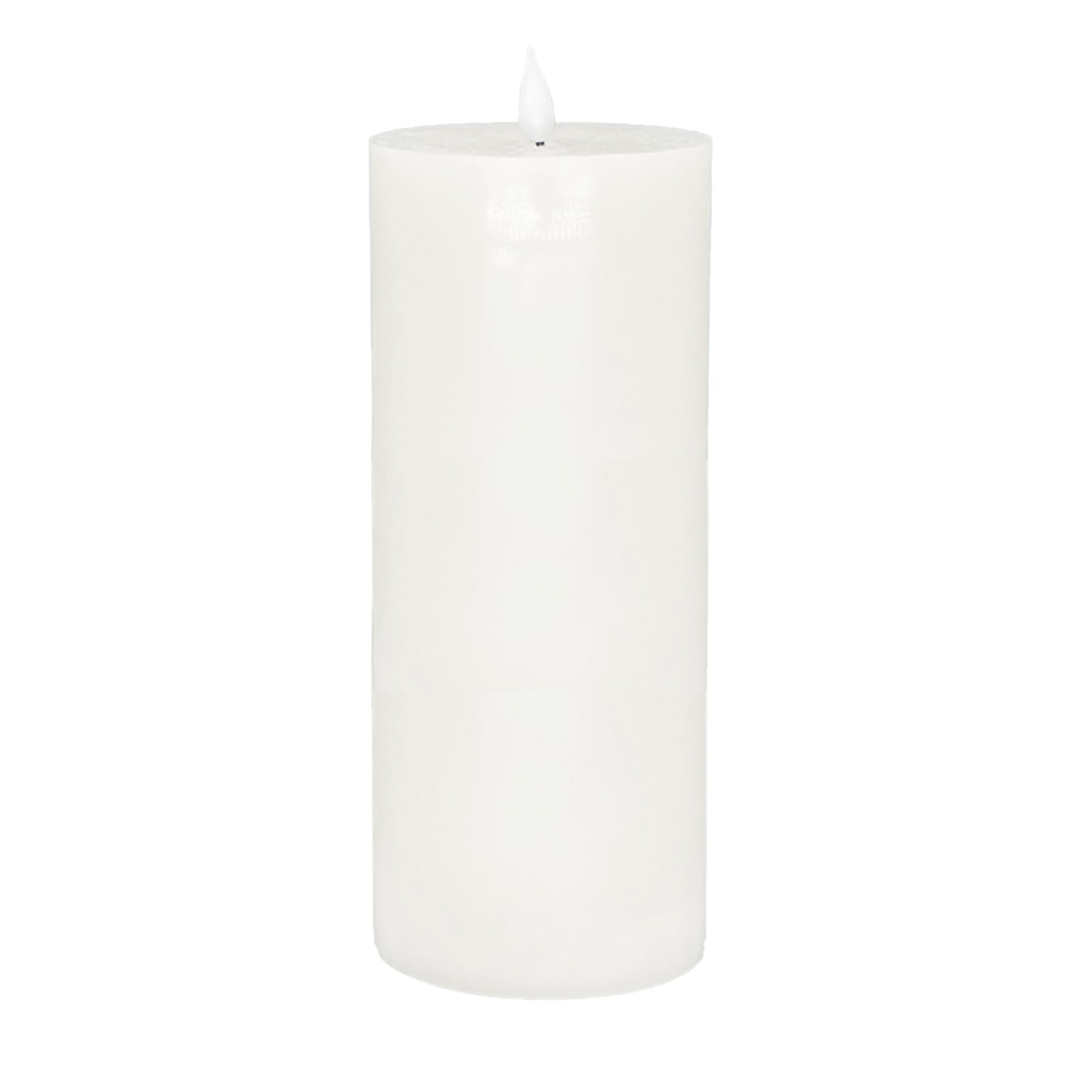 LXS13411T - 10 inch White Pillar Candle 