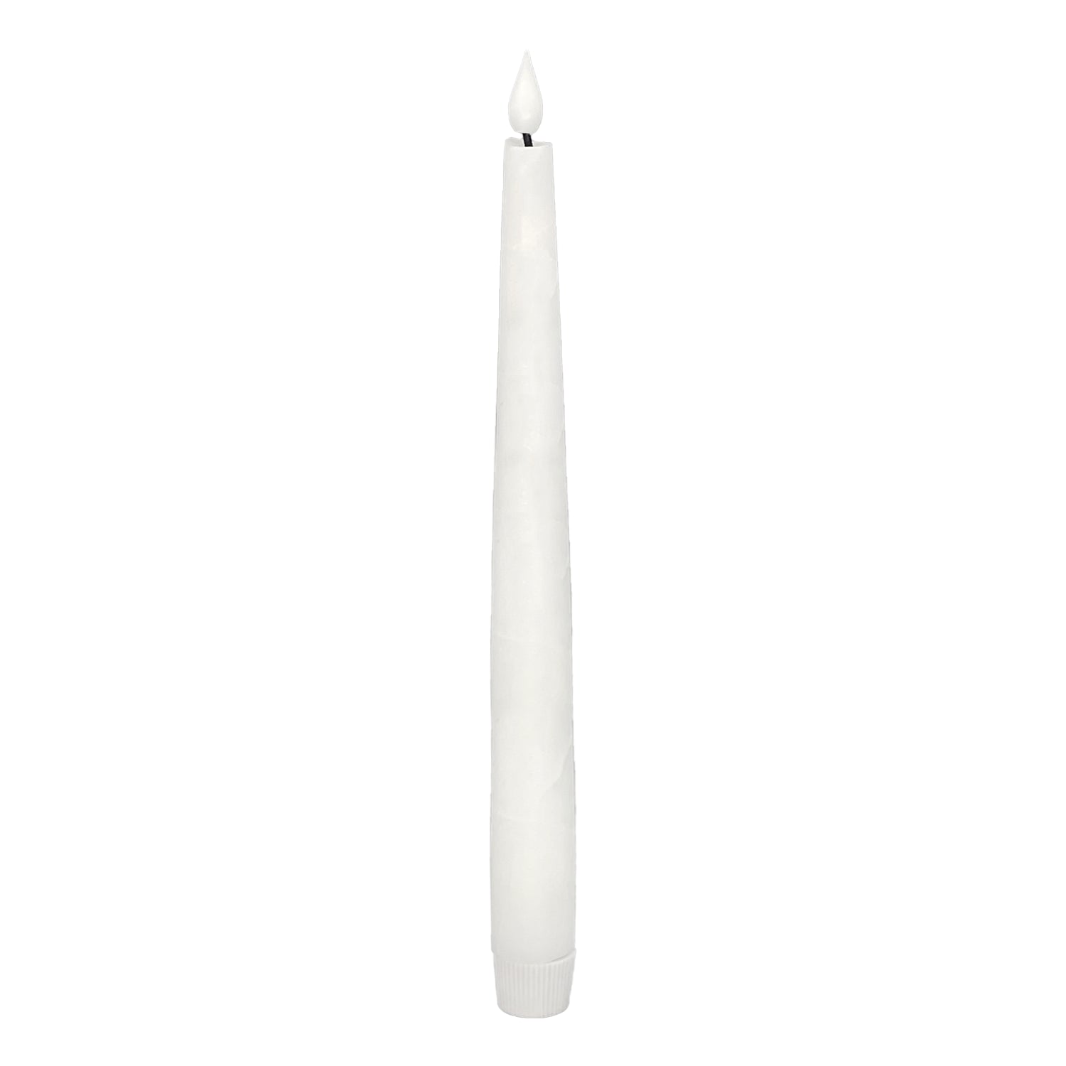 LXS13429T - Long Realistic White LED Taper 