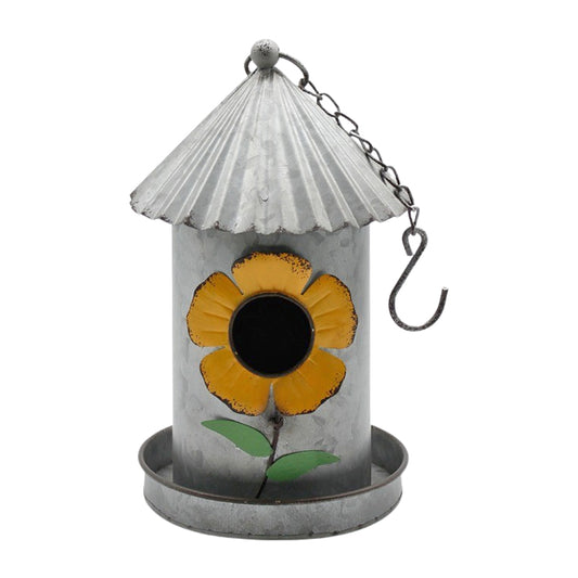 MAF34156 - Metal Daisy Turret Birdhouse 