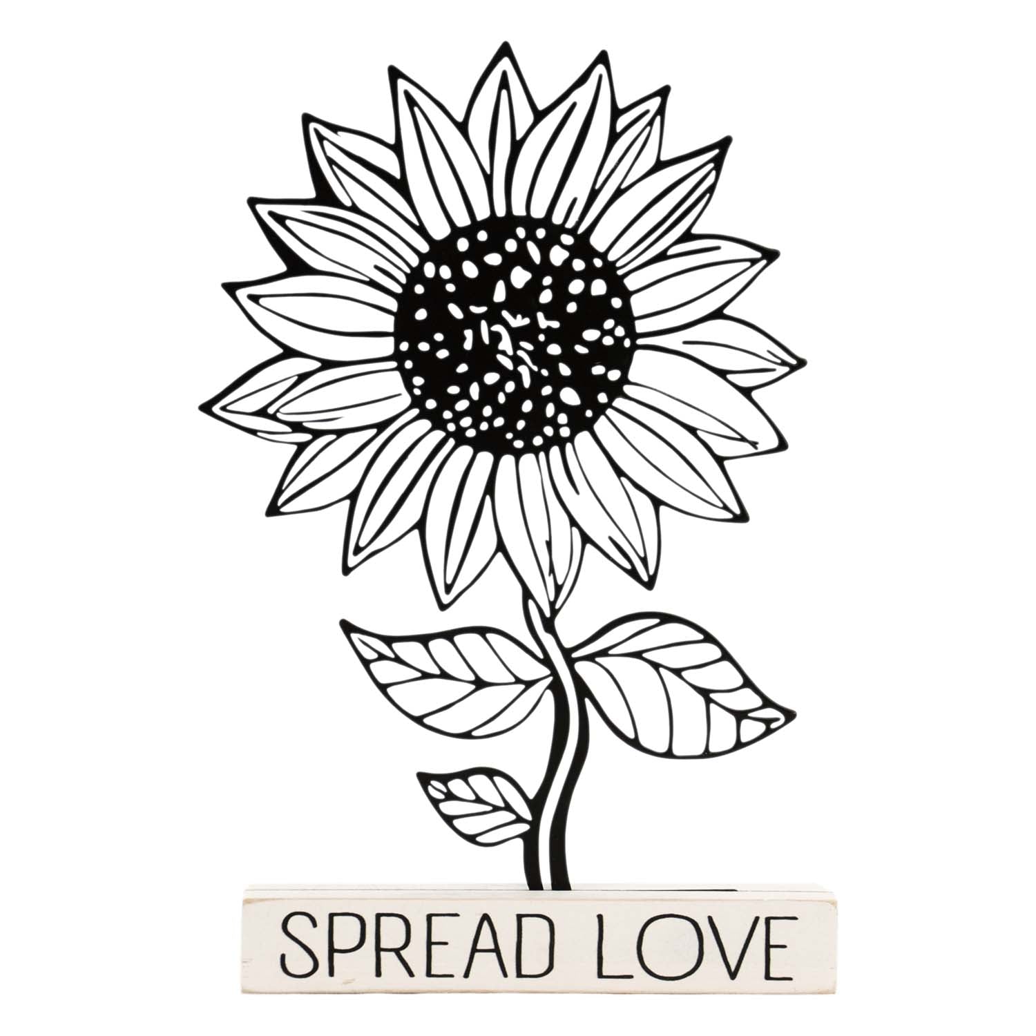MAF57697 - Metal Sunflower on Stand
