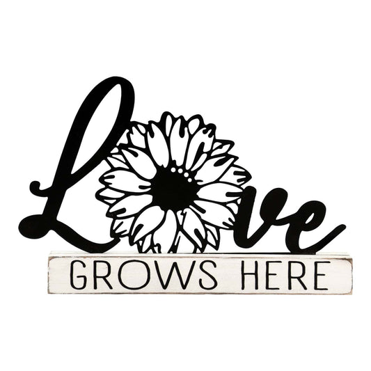 MAF57698 - Metal Love Grows Here on Stand