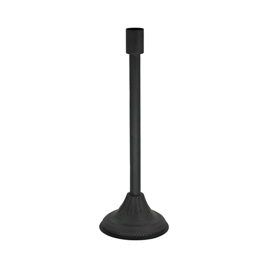 MFF42085 - 12 inch Black Taper Holder