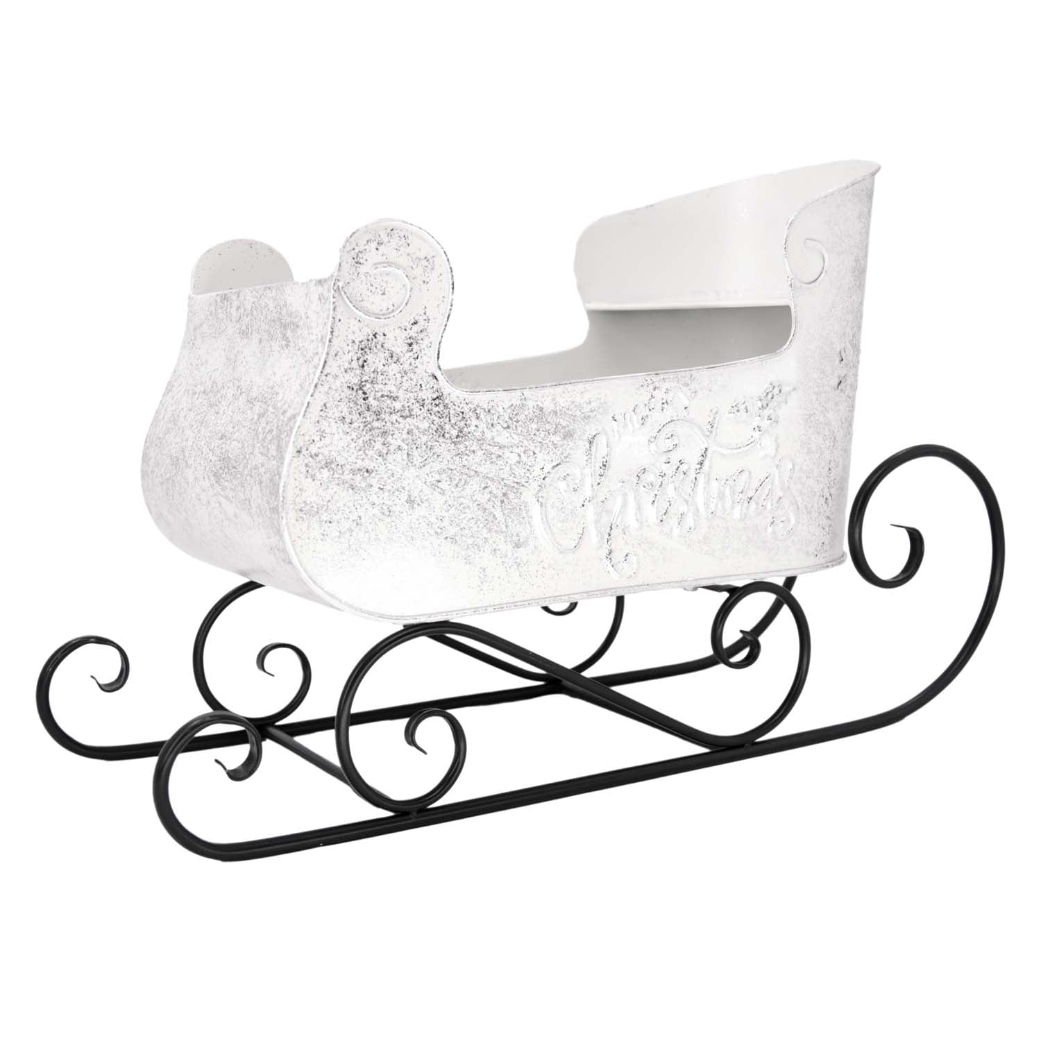 MXF59511 - Silver Snowflake Sleigh